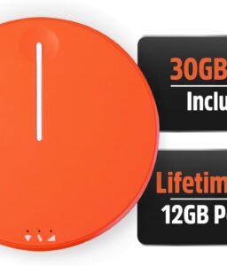SIMO Solis Hero, 4G Mobile Hotspot, 1GB/Monthly + 30GB Global Data
