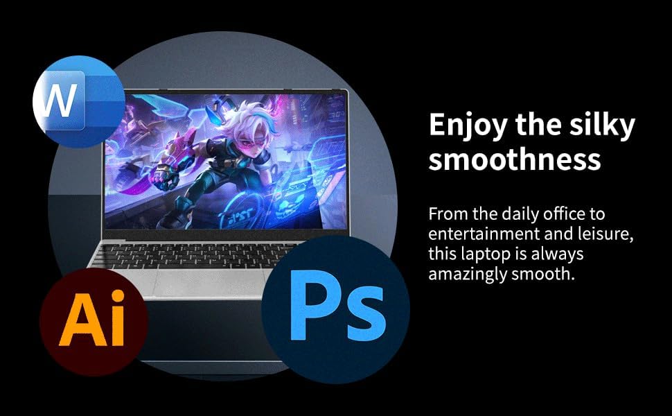 Gaming Laptop, N95, Gray - Image 5