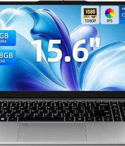 Aurant 15.6 Inch Laptop Core i3, 8GB DDR4, 128GB SSD, Win 11 Home