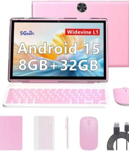 Android 15 | Tabalet with Keyboard | Tablet 10 inch | 2 in 1 Tablet